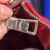 Coach Red Leather Satchel Handbag - 9