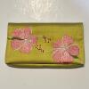 Chan Lou Silk Embroidered Clutch Purse