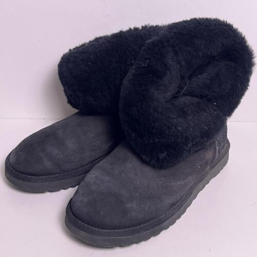 UGG Australia Black Shearling Boots