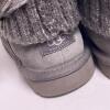 UGG Australia Grey Knit Buckle Boots - 4