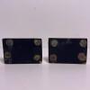 Pair Brass Filigree Bookends - 3