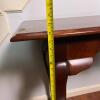 Null Manufacturing Mahogany Finish Console Table - 6