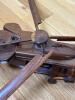 Wooden Helicopter Model with Broken Rotor Blade - 7