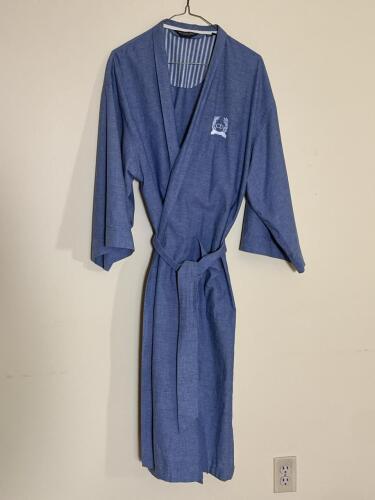 Christian Dior Monsieur Blue Cotton Robe