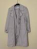 L Calvin Klein Beige Trench Coat with Belt