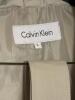 L Calvin Klein Beige Trench Coat with Belt - 2