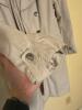 L Calvin Klein Beige Trench Coat with Belt - 4