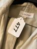 L Calvin Klein Beige Trench Coat with Belt - 7