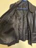 L Alfani Black Leather Jacket - 5