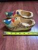 Pair Dutch Wooden Souvenir Shoes - 5