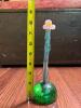 Glass Flower Pen with Green Stand - 2