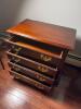 Null Manufacturing Mahogany-Finish Miniature Chest - 2
