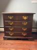 Null Manufacturing Mahogany-Finish Miniature Chest - 3