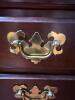 Null Manufacturing Mahogany-Finish Miniature Chest - 4