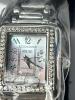 Ecclissi Diamonds Sterling Silver Ladies' Watch, Mother-of-Pearl Dial, Diamond Bezel & 3 Straps - 6