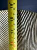 Gold Metallic Disc 19" Tall Sculpture with Marble Base - 7