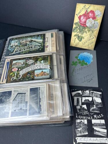 Vintage Lawrence, MA Postcard Collection