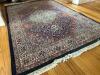 Belgian Machine-Made Polyester Pile Beshir Rug, 46&rdquo; x 69&rdquo;, With Classic Oriental Design