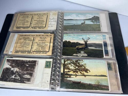 Vintage Haverhill MA Postcard Collection Album