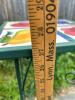 Hand-Painted Fruit Tile Top Plant Stand With Green Metal Base - 5