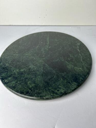 10" Green Marble Cheese / Dessert Tray