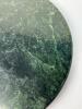 10" Green Marble Cheese / Dessert Tray - 4