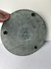 10" Green Marble Cheese / Dessert Tray - 5