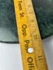 10" Green Marble Cheese / Dessert Tray - 6