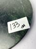 10" Green Marble Cheese / Dessert Tray - 7