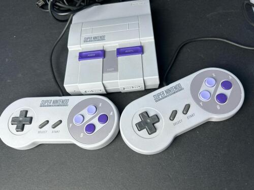 Nintendo Super NES Classic Edition Console with 2 Controllers and Hyperkin Extension Cables