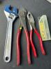 Large Hand Tools & Hardware Lot &ndash; Robo Grip Pliers, Adjustable Wrenches, Screwdrivers & More - 3