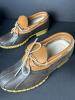 L.L.Bean Rubber Moc Shearling Lined Bean Boots Women's Size 9M - 3