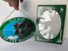 AMIA Old Man of the Mountain Hand-Painted Glass Oval Window Art