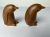 Hand-Carved Indonesian Wood Figurines &ndash; Turtle And Two Penguins - 5