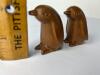 Hand-Carved Indonesian Wood Figurines &ndash; Turtle And Two Penguins - 6