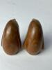 Hand-Carved Indonesian Wood Figurines &ndash; Turtle And Two Penguins - 7