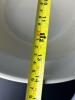 HUGE 8 Quart Stoneware Mixing Bowl W/ Blue Band 14" Diameter - 6