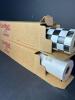 Two New Con-Tact Self-Adhesive Shelf Liner Rolls 18" x 75' - Solid White & Boardwalk
