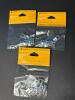Mixed Hardware Lot &ndash; Curtain Rod Brackets, Hooks, Sliders, Picture Hangers, & Drapery Pins - 6
