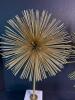 Two MCM-Style Gold Metal Starburst Sculptures - 2
