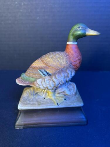 Vintage Ceramic Mallard Duck Figurine