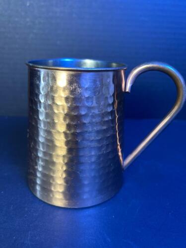 Threshold Hammered Copper Mug