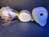 Three Owl Figurines &ndash; Plush, Resin, and Ceramic - 5