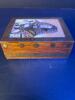 Hand-Painted Velvet Lined Wooden Jewelry Box - 2