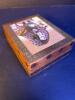 Hand-Painted Velvet Lined Wooden Jewelry Box - 3