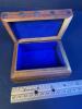 Hand-Painted Velvet Lined Wooden Jewelry Box - 5