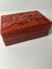 Chinese Hand-Carved Cinnabar Lacquer Box - 4