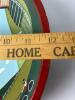 Hand-Painted Wooden Bowl with Rural Farm Scene - 5