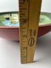 Hand-Painted Wooden Bowl with Rural Farm Scene - 6