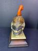 Hand-Painted Japanese Duck Figurine on Wood Base - 2